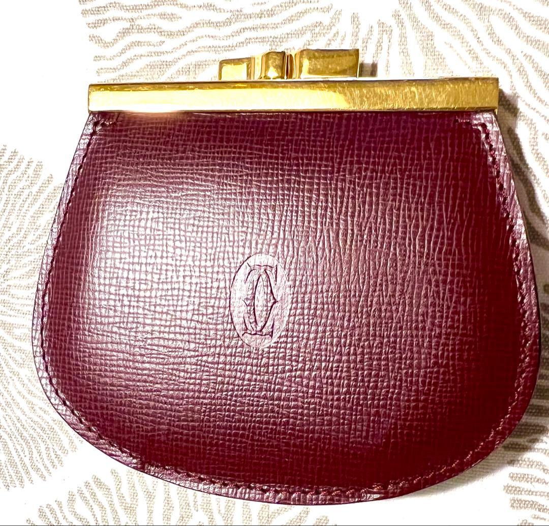 Cartier カルティエ　がまぐちケース　未使用