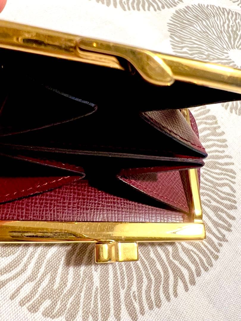 Cartier カルティエ　がまぐちケース　未使用