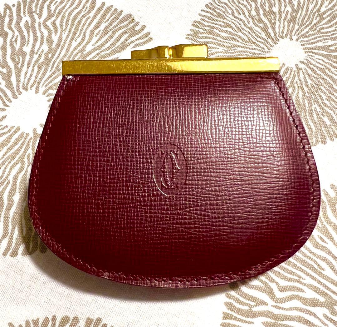 Cartier カルティエ　がまぐちケース　未使用