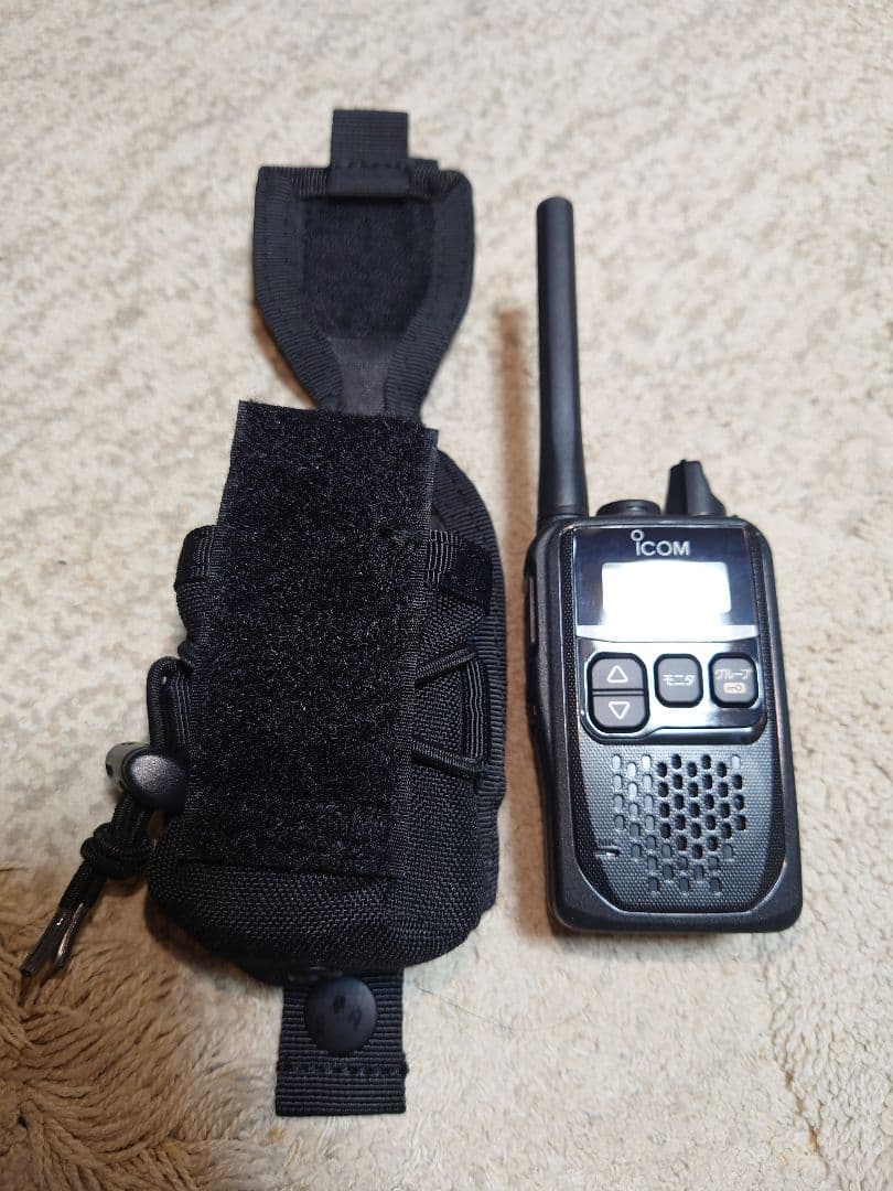 IC-4310 開封後未使用！コンドルラジオポーチ PTTスイッチセット！