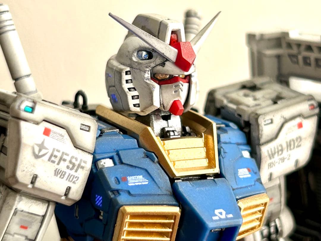 【ガンプラ】 塗装済み完成品　RG RX-78-2 ガンダム Ver.2.0