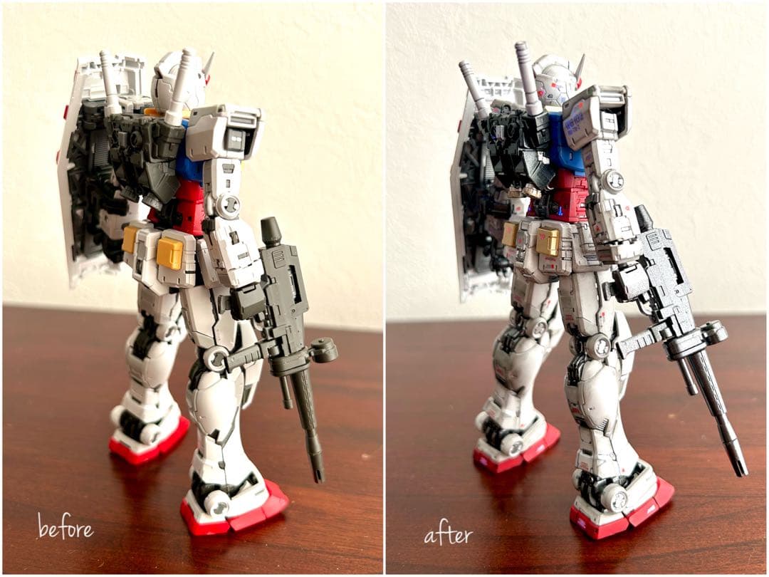 【ガンプラ】 塗装済み完成品　RG RX-78-2 ガンダム Ver.2.0