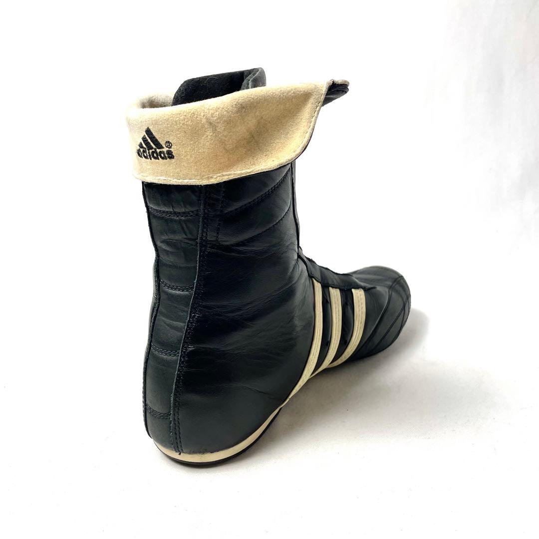 【希少】25.5cm adidas ボクシングシューズ レスリングシューズ