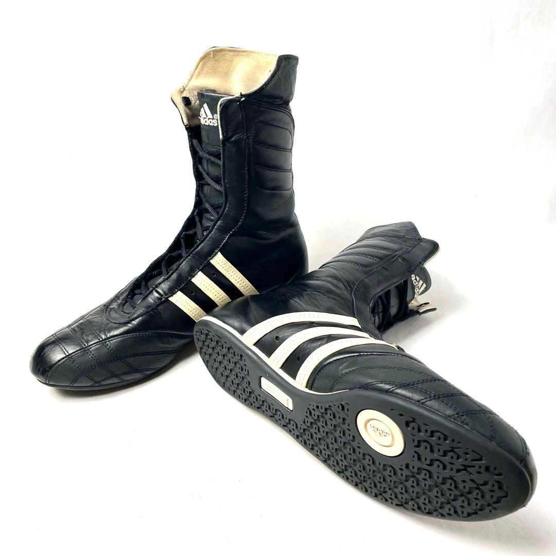 【希少】25.5cm adidas ボクシングシューズ レスリングシューズ