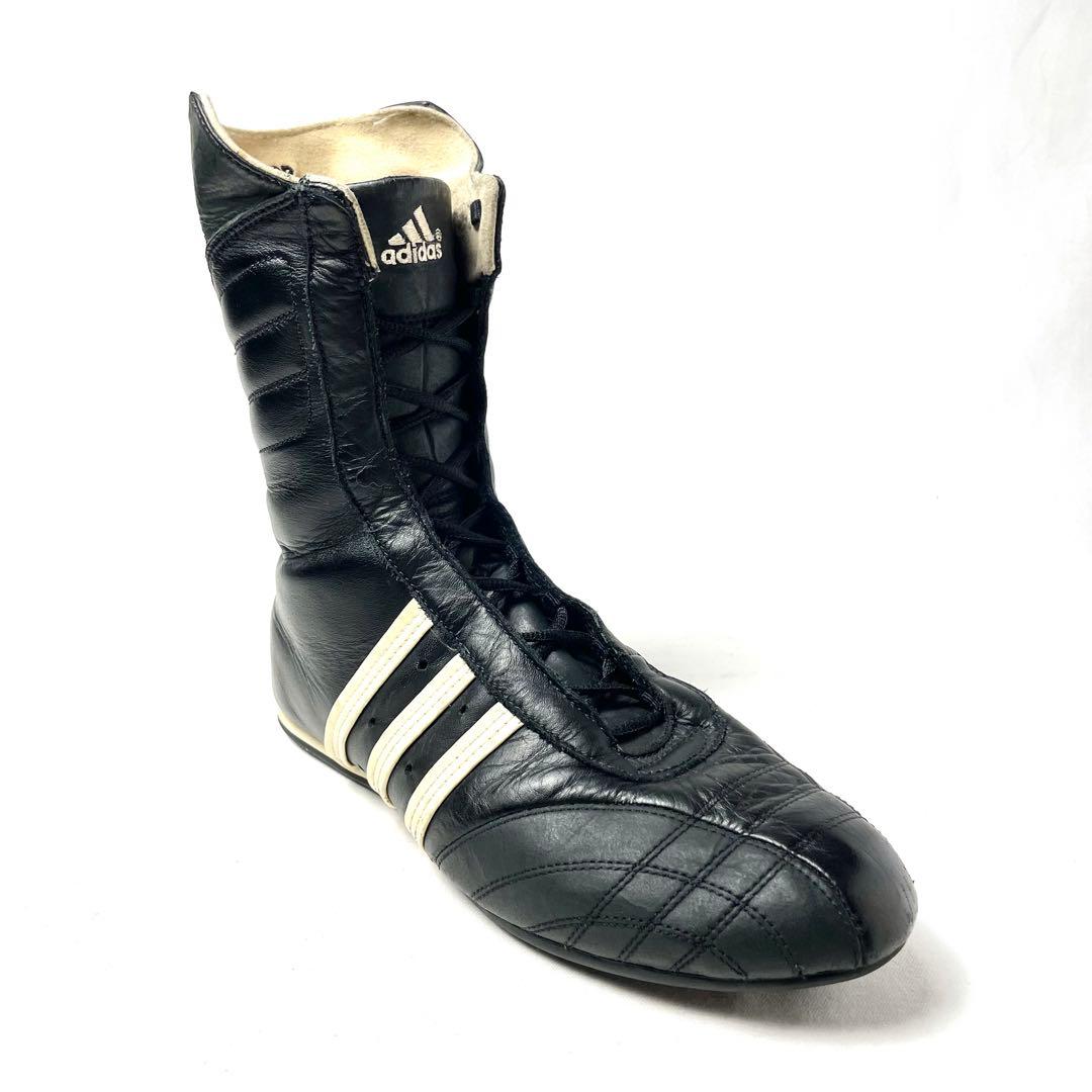 【希少】25.5cm adidas ボクシングシューズ レスリングシューズ