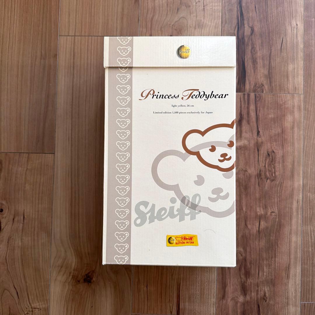 Steiff Princess Teddybear 証明書付き