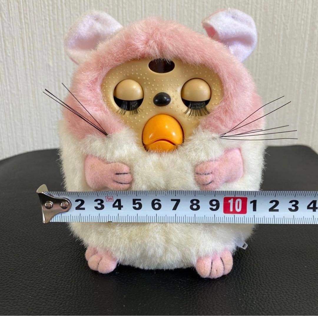 昭和⭐️レア希少⭐️トンクリtonkuriファービーピンク白papara Furby