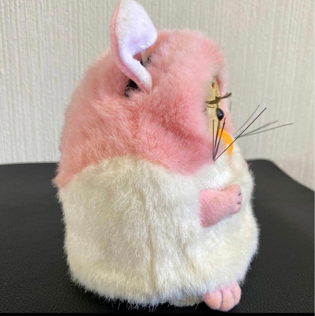 昭和⭐️レア希少⭐️トンクリtonkuriファービーピンク白papara Furby