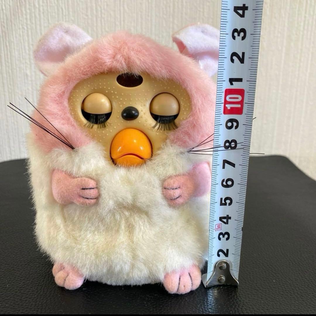 昭和⭐️レア希少⭐️トンクリtonkuriファービーピンク白papara Furby