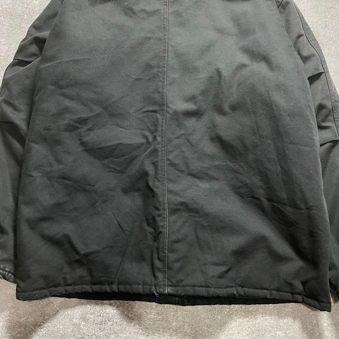 Berne Apparel ワークジャケット ダック地 フェード ブラック