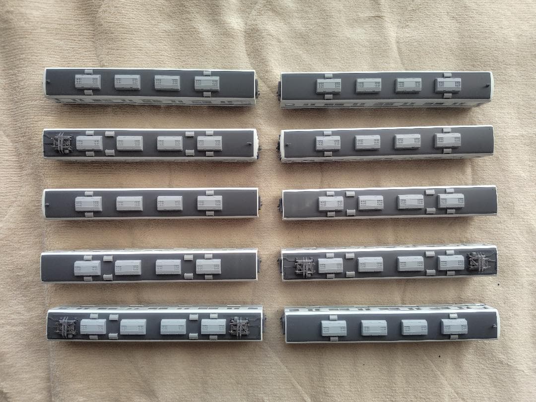 KATO 10-1647東武鉄道8000系(更新車)4両基本セットほか計10両