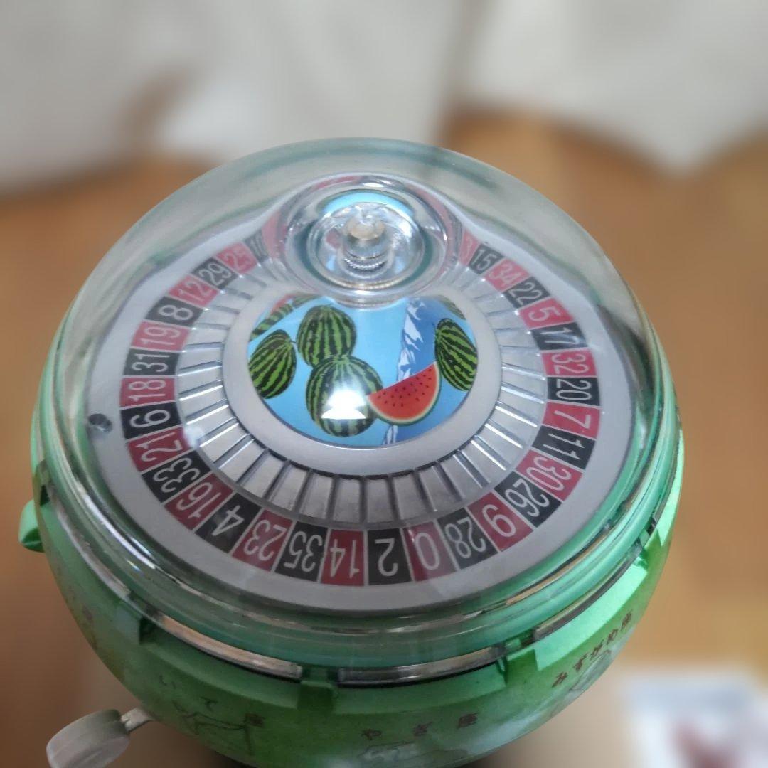 スイカデザイン ルーレットおみくじ　レア　北多摩製作所製品