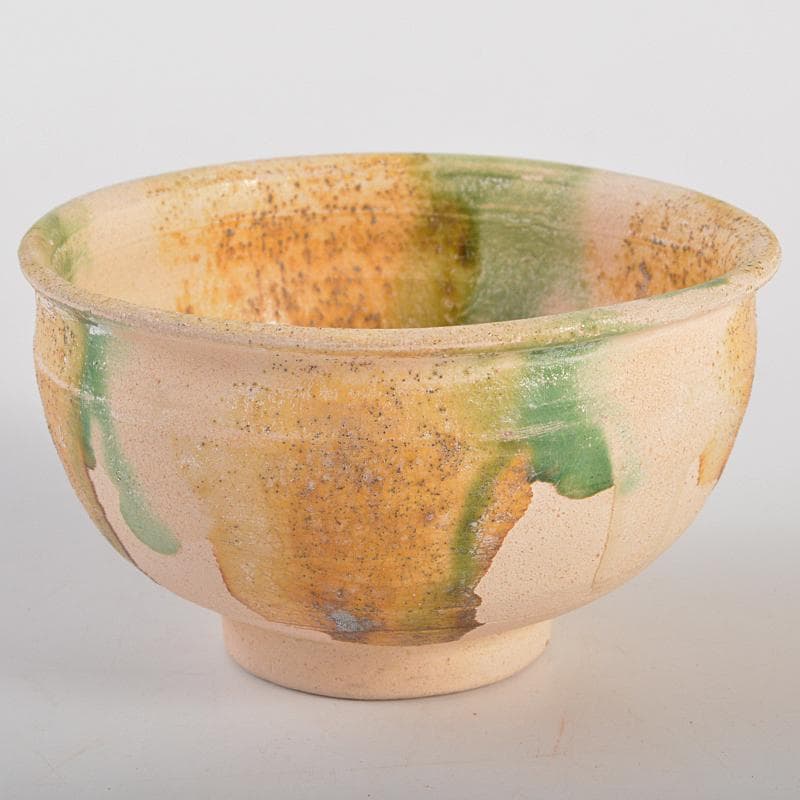 中国　唐三彩　盃　時代箱付　D　R6759