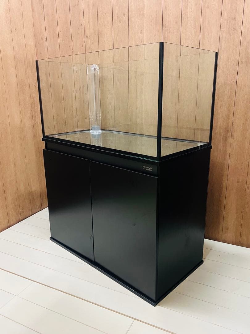 １セットのみ　ブラック/ブラック　900オーバーフロー水槽