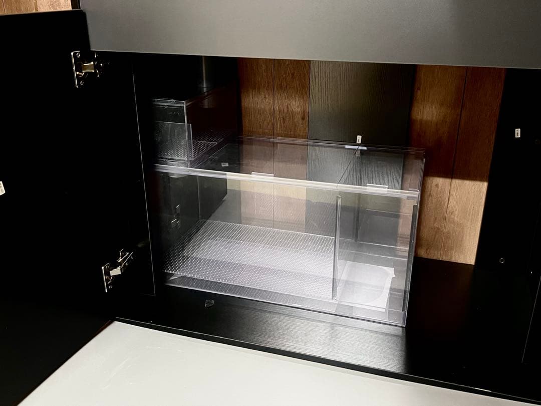 １セットのみ　ブラック/ブラック　900オーバーフロー水槽