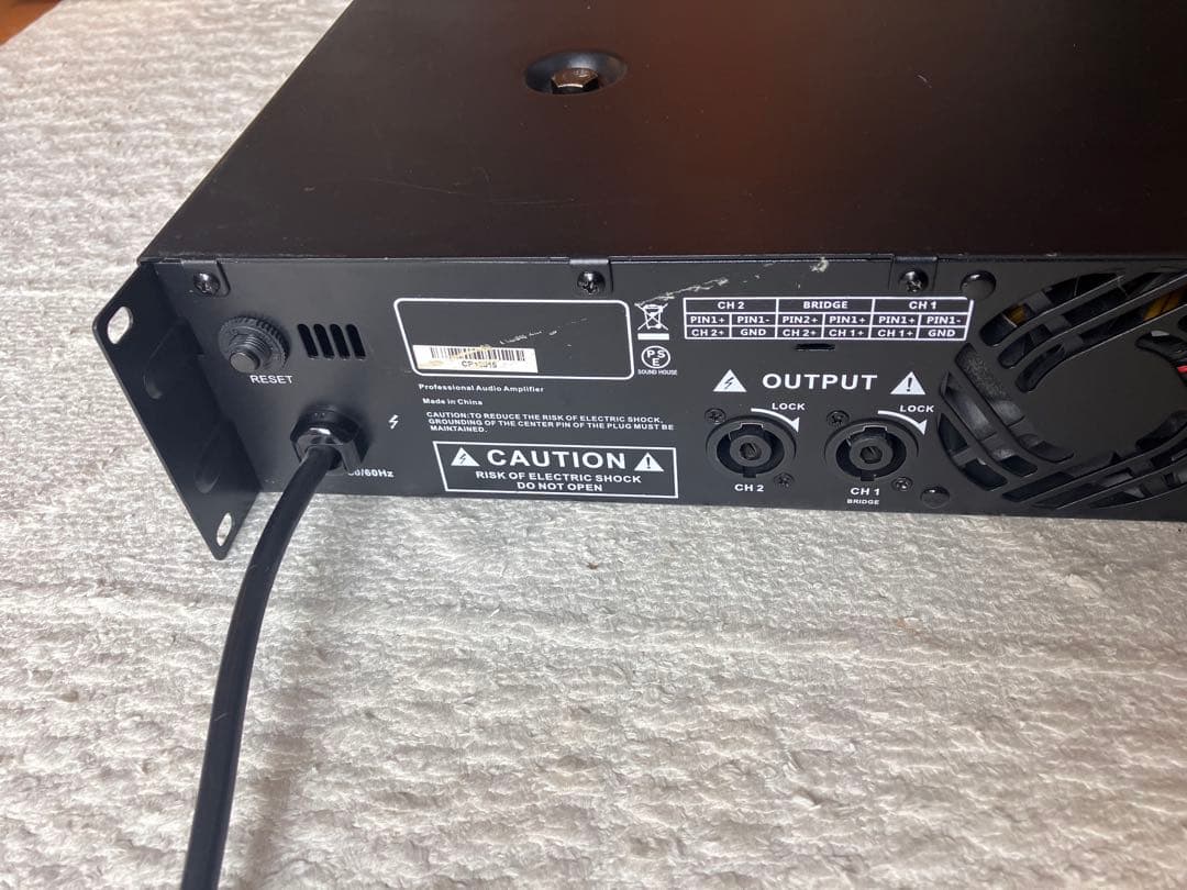 CPX600 パワーアンプ　crown amcron thomann