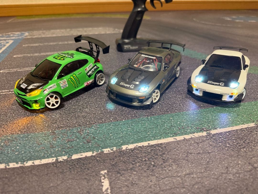 京商ミニッツAWD1台&MRD3台&4×4 シャーシ計5台セット(ボディオマケ)