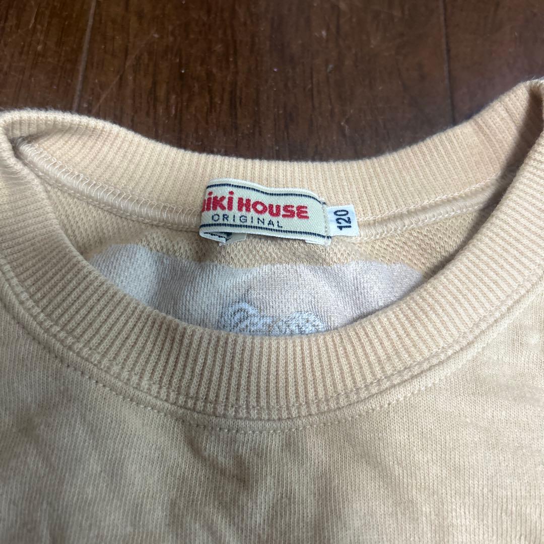 ミキハウスmikihouseベアトレーナー