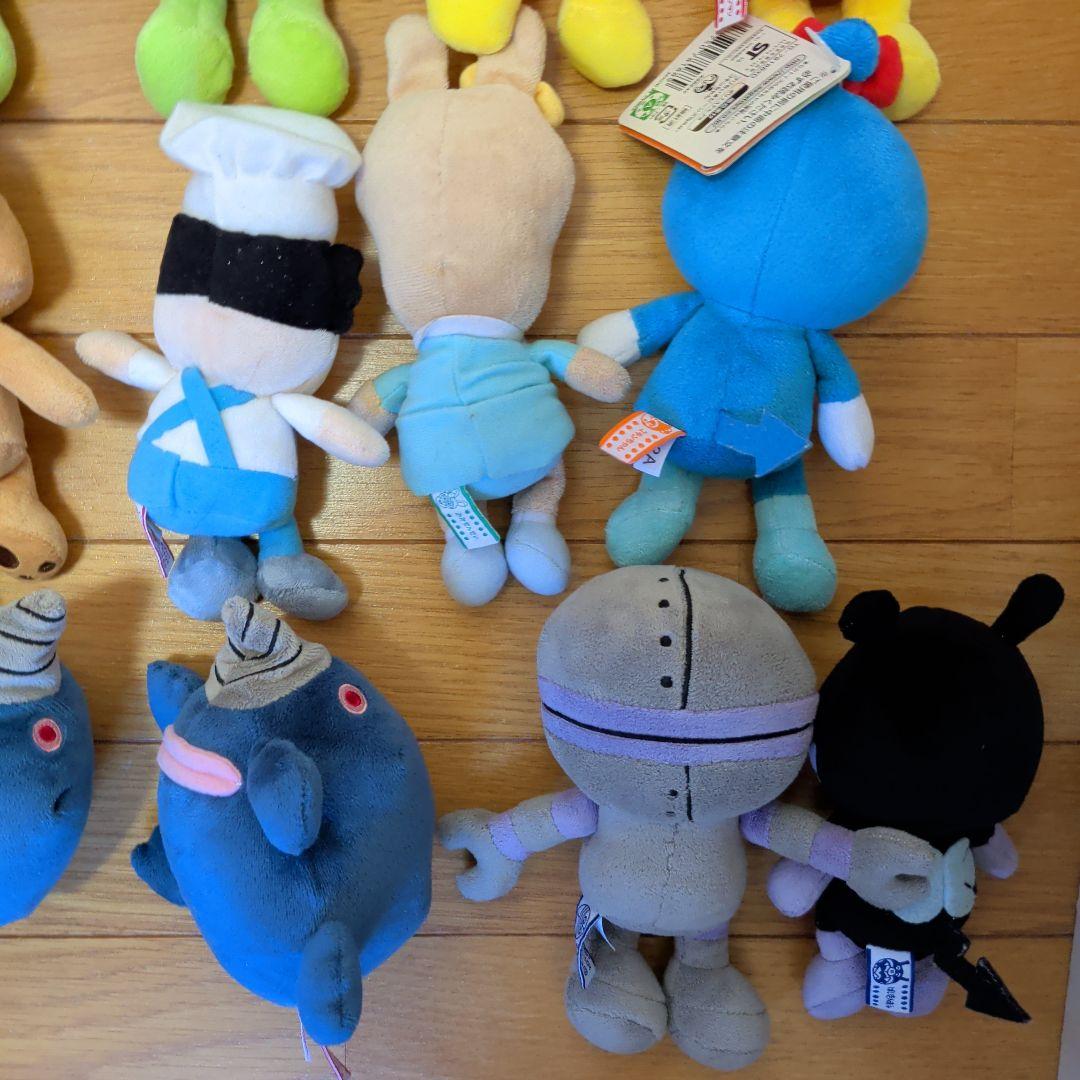 アンパンマンぬいぐるみ　ぷりちぃビーンズ　18体