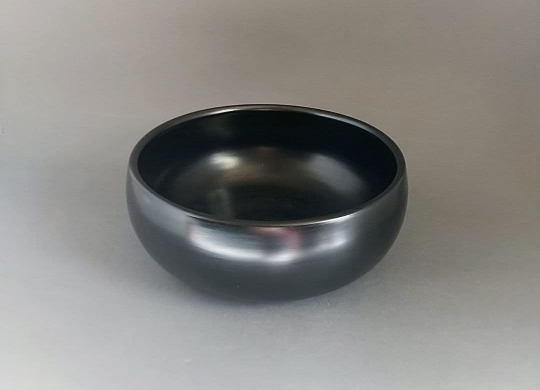 灰器 (石磨) 鈴木長斎作 共箱