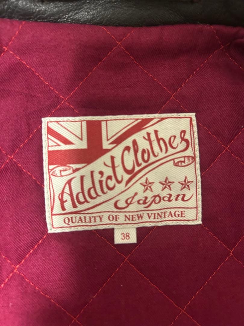 ADDICT CLOTHES AD-01 サイズ38 シープスキン