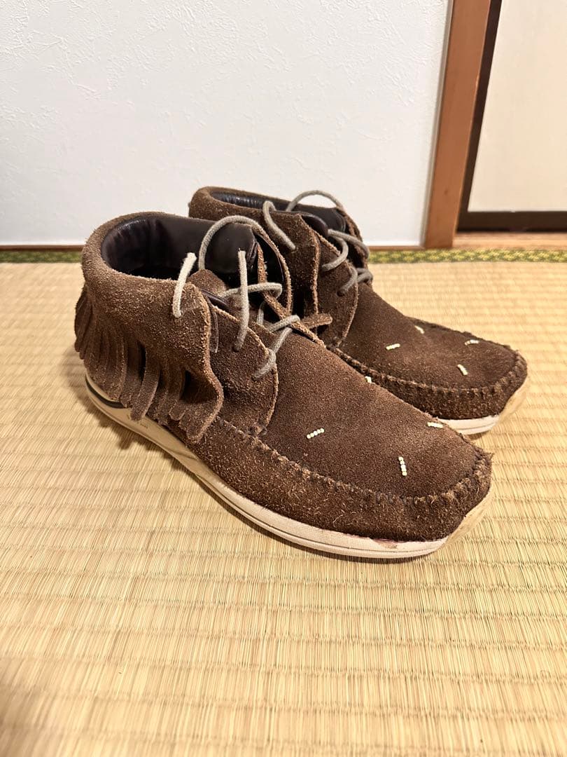 靴 VISVIM FBT SHAMAN JP size 26-26.5 BROWN