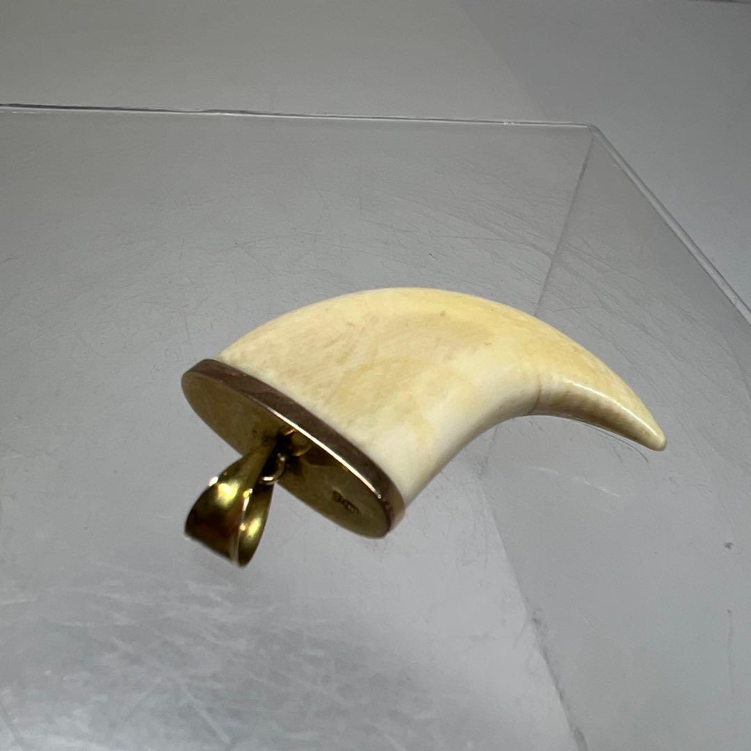 専用9ct (K9) 刻印　極上ネックレストップ7.0g 東K7-1205☆2F