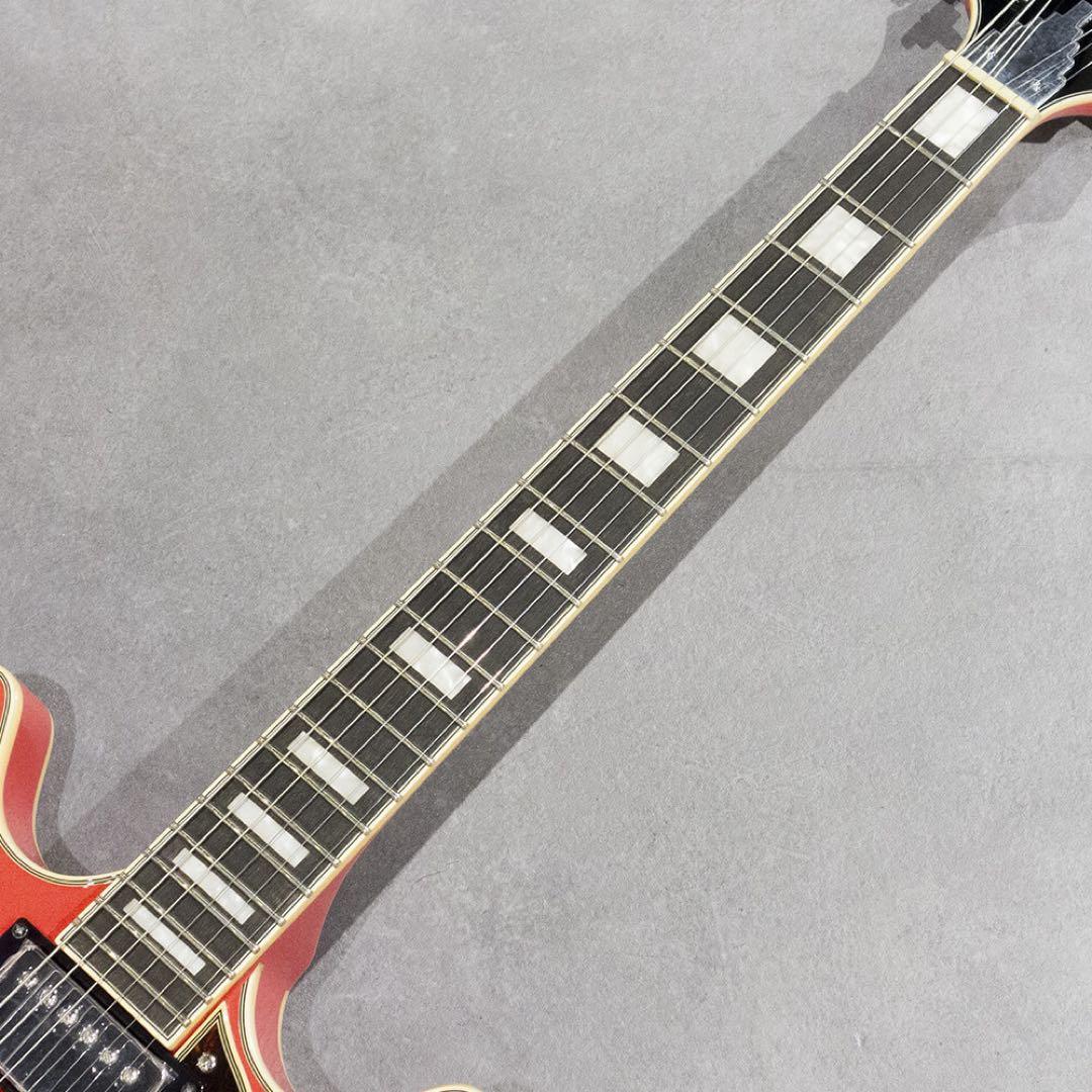 【高市総裁誕生記念】D'Angelico セミホロウボディ コーラルピンク