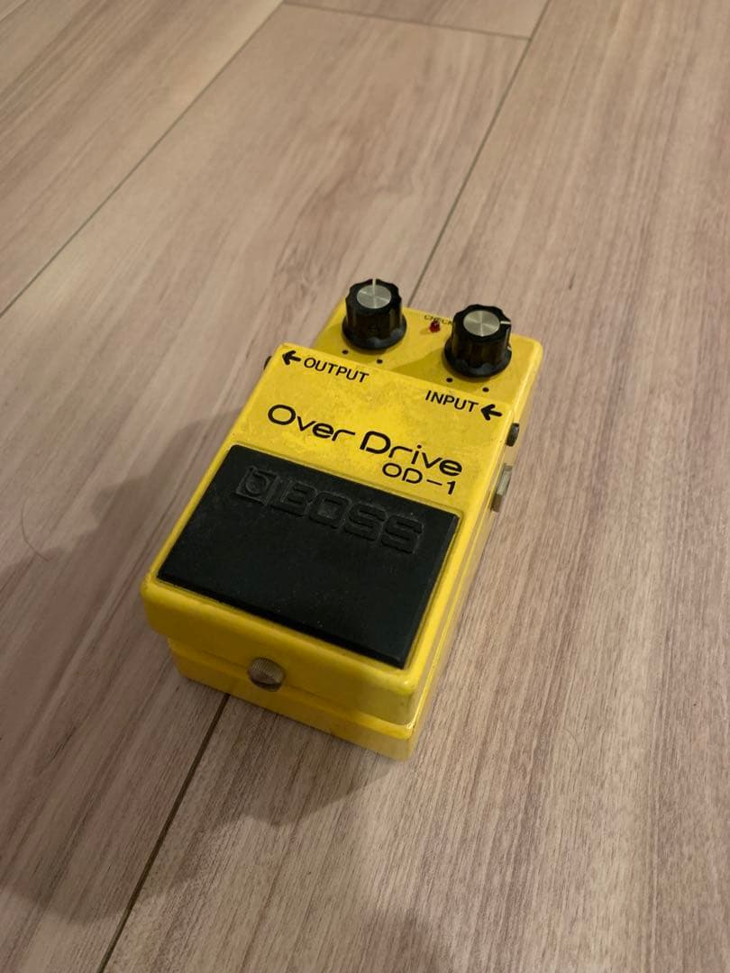 BOSS OD-1 シリアル番号8600（銀ねじ）NEC μPC4741C搭載