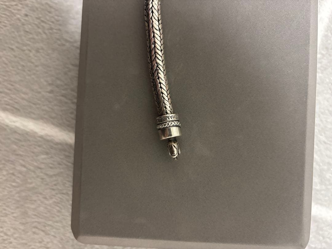 Shamballa シルバー編み込みブレスレット