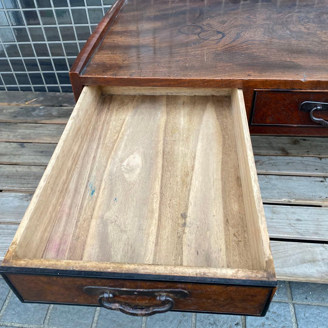 時代物 昭和レトロ 文机 ローテーブル 骨董品 インテリア 古道具 店舗什器