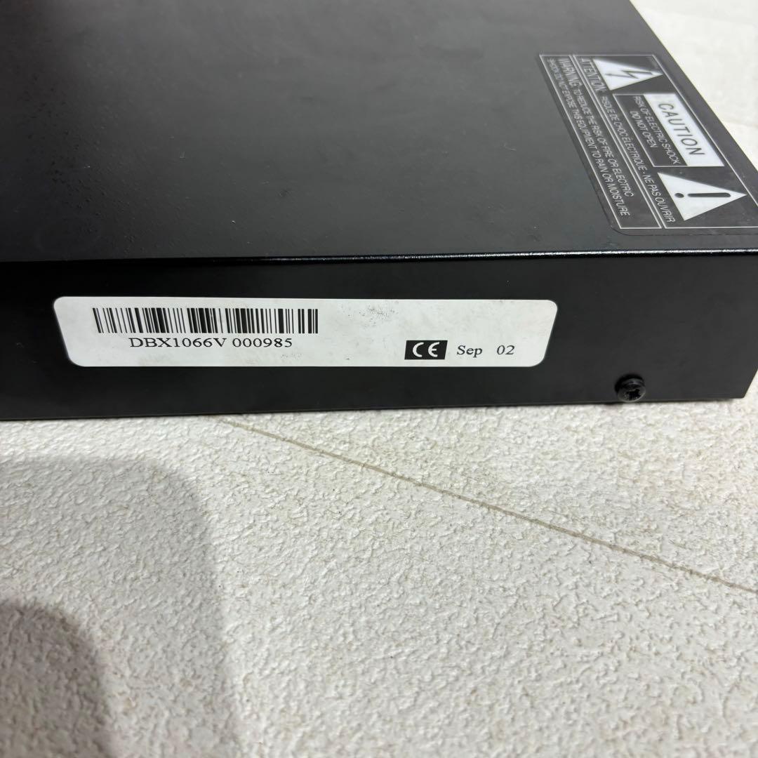 dbx ディービーエックス 1066 コンプレッサー リミッター ⑤