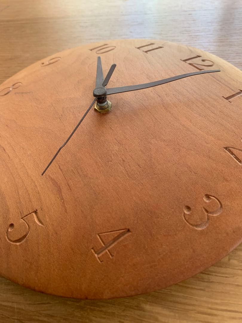 木製掛け時計 三谷龍二