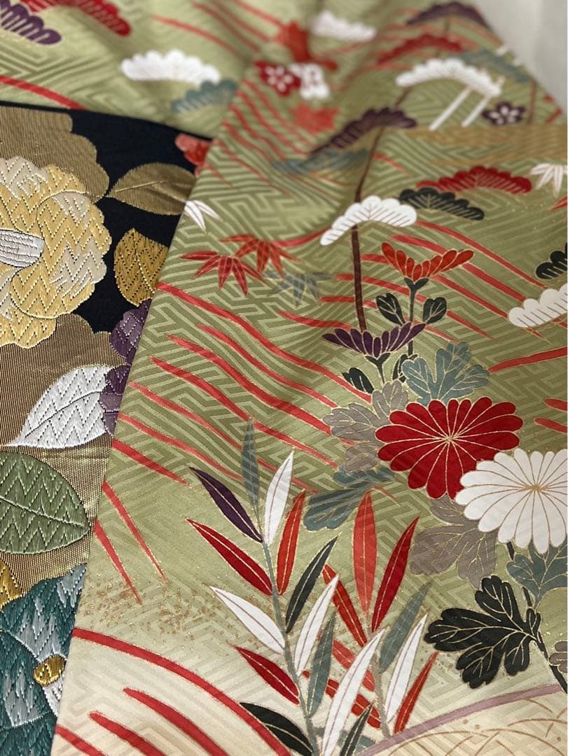 お値下げ　正絹振袖　成人式　振袖セット　結納　振袖フルセット　美品