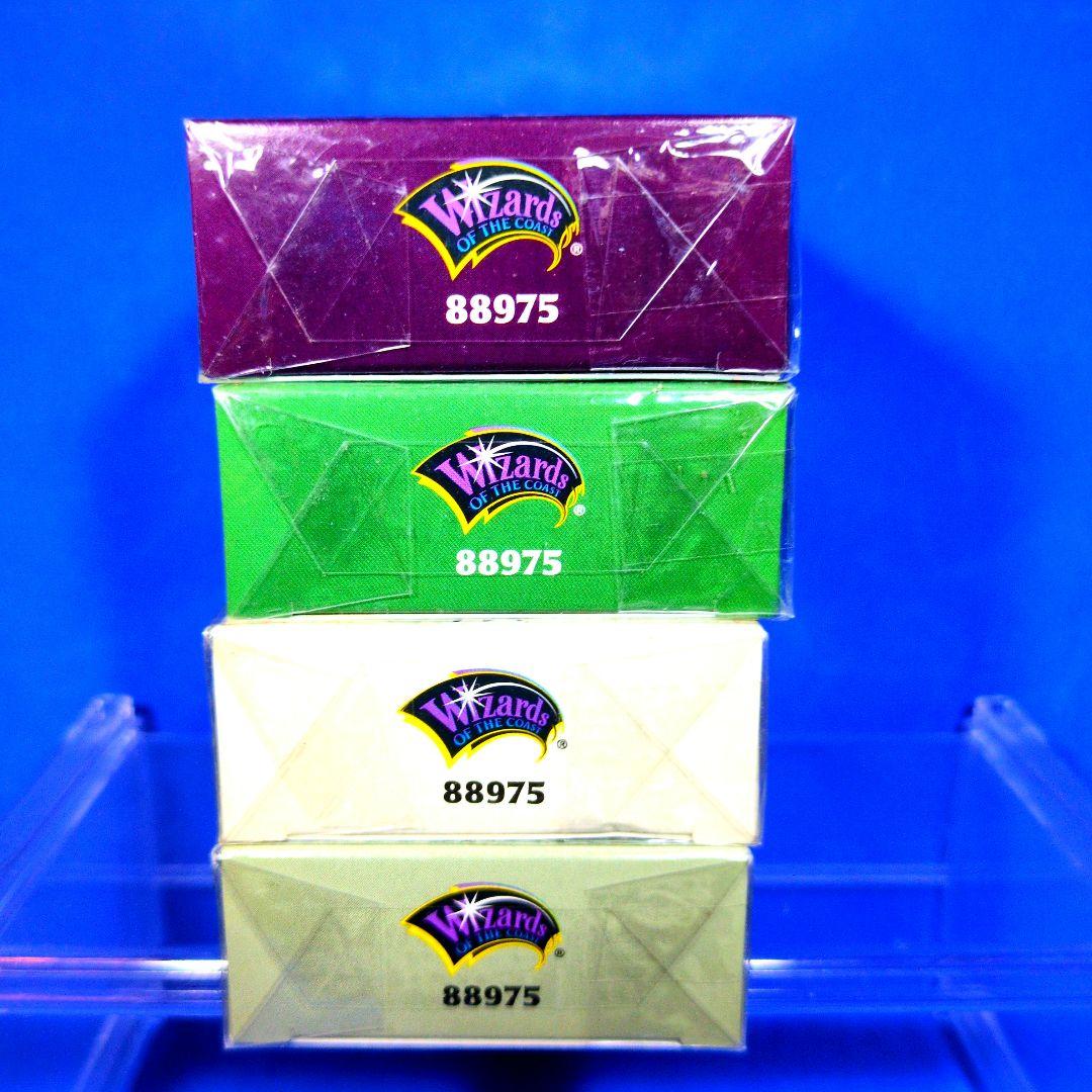 絶版　超希少　MTG ジャッジメント 構築済デッキ4箱　 日本語版 シュリンク付