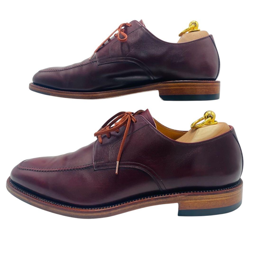 【美品】SCOTCH GRAIN スコッチグレイン Uチップ ダービーシューズ