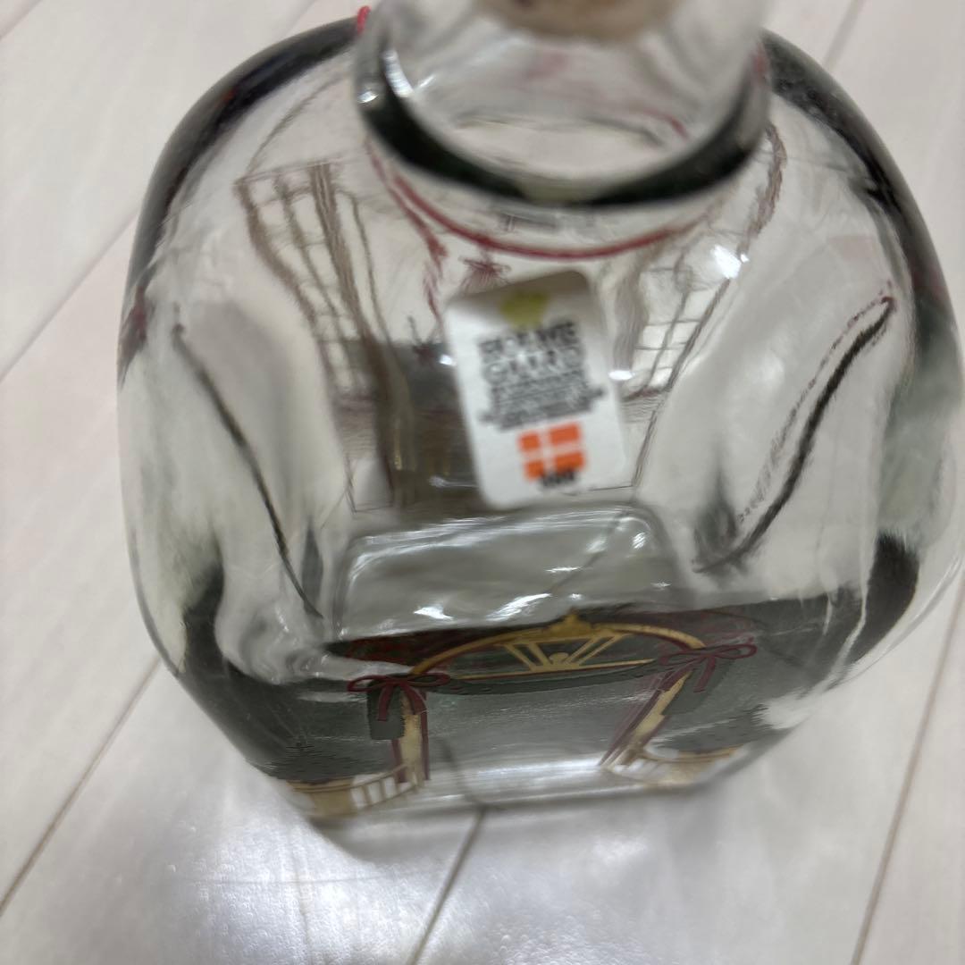  GUARD クリスマスガラスボトル 約15cm