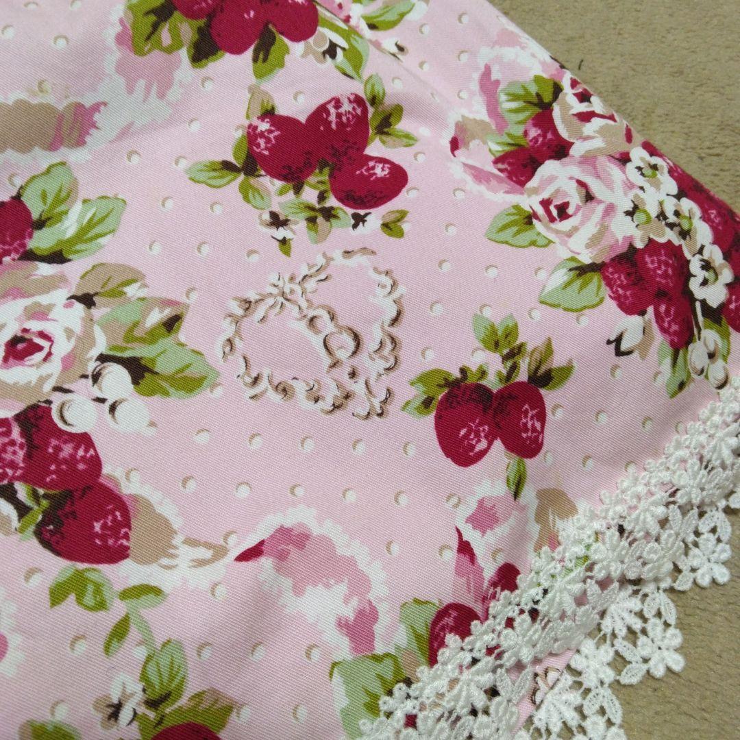 BABY シュガーブーケ 柄 スカート ピンク