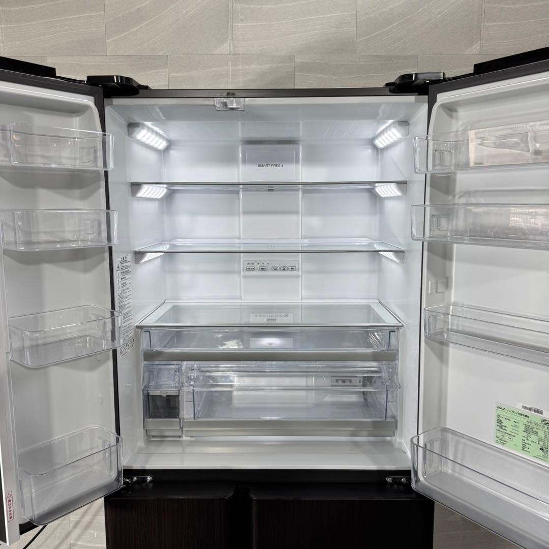 AQUA 大容量冷蔵庫 AQR-TZ51K 512L 大型 おしゃれ d3373