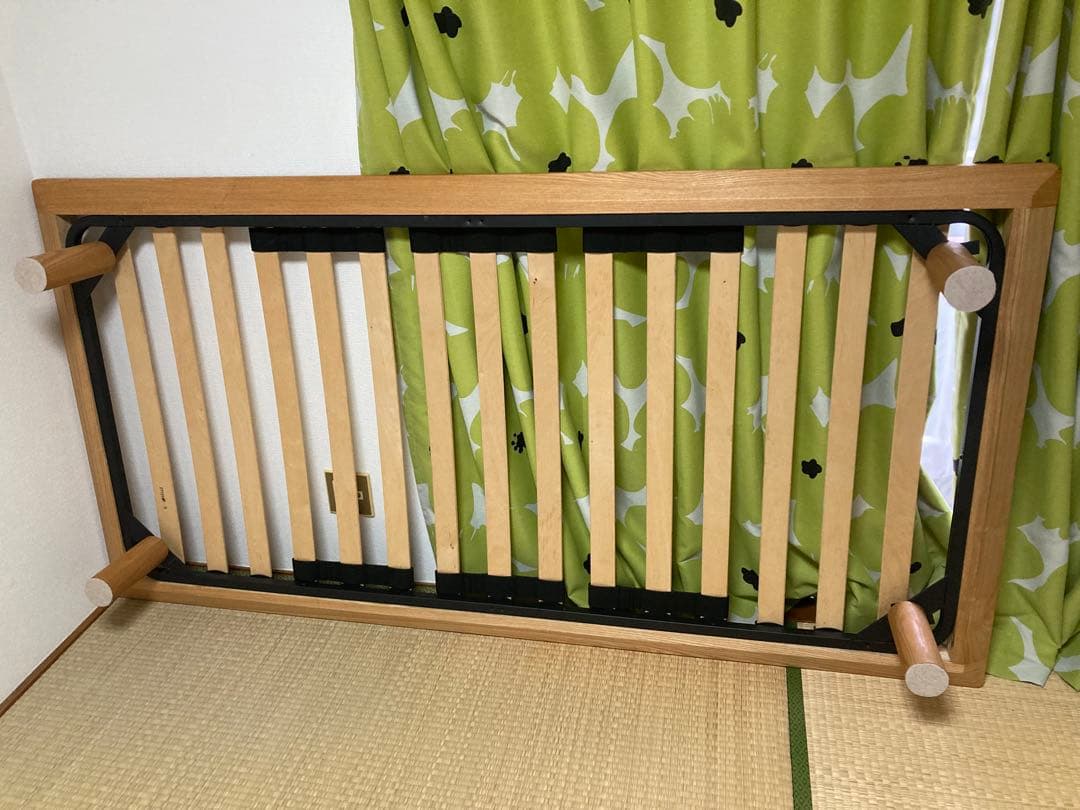 MUJI シングルベッド（ヘッドボード付）