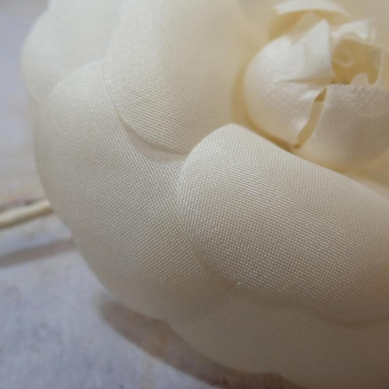 RU-5726　CHANEL　シャネル　ヴィンテージ　カメリア　コサージュ