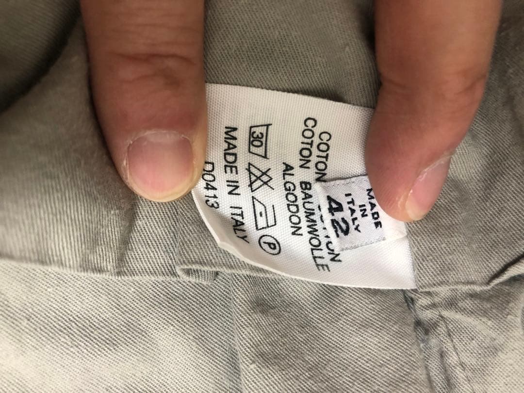 u*u様 希少品メゾンマルタンマルジェラ⑥コーデュロイブルゾンコートマフラー付き