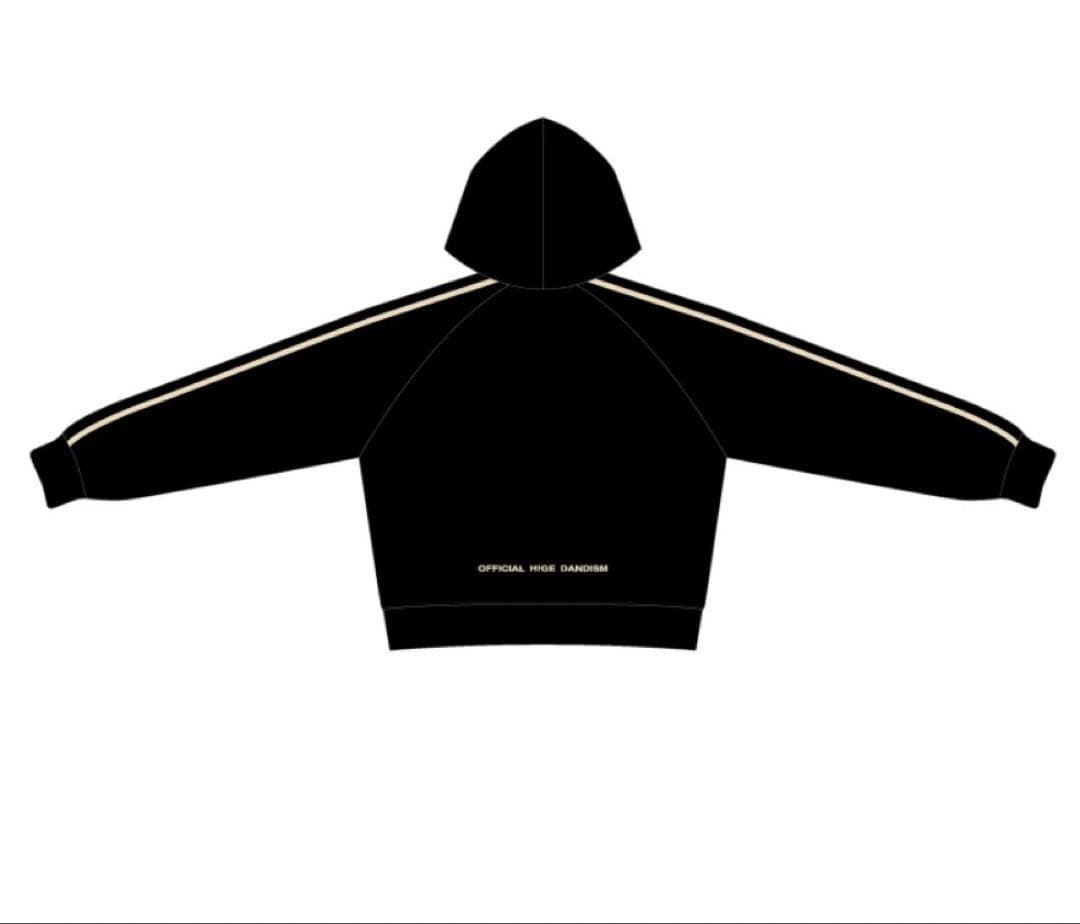 Official髭男dism Rejoice ジップアップパーカー ブラック