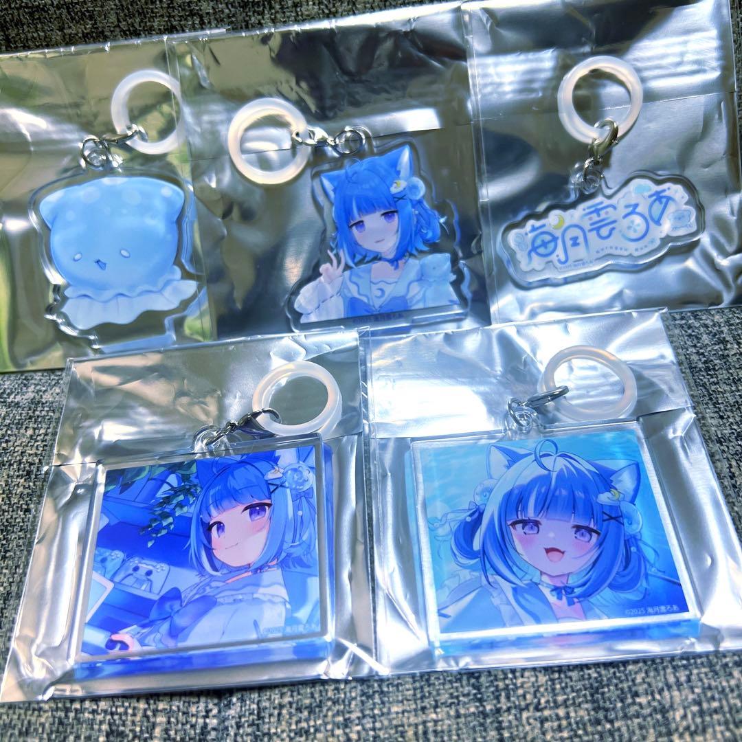 海月雲ろあ　限定　ガシャポン　ランダムアンブレラマーカー　全5種コンプリート