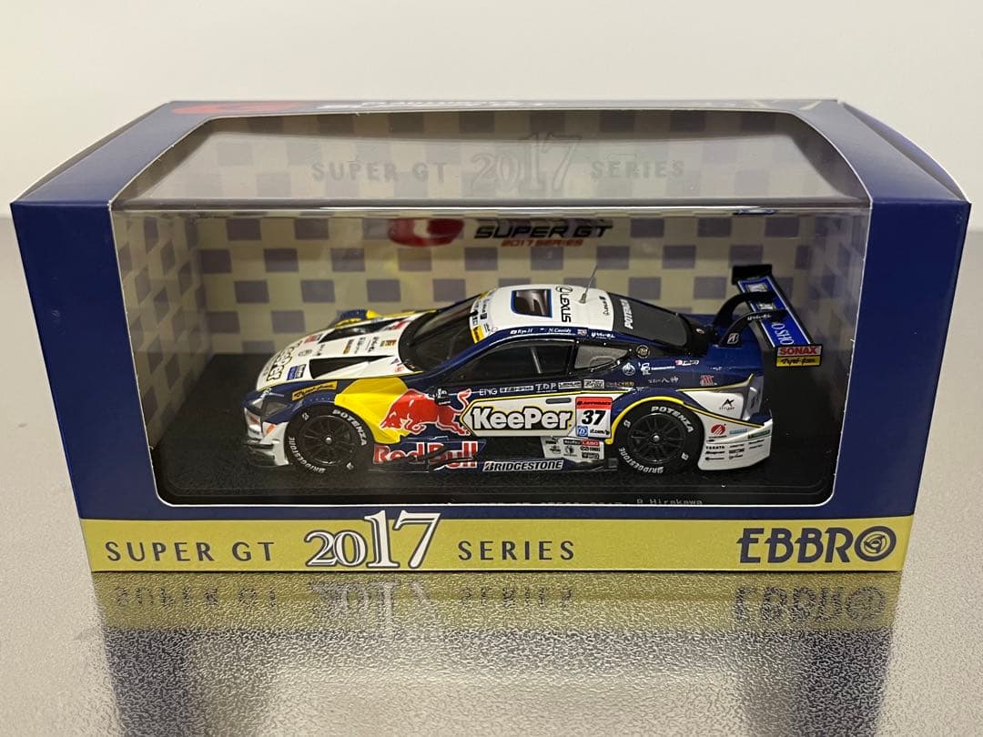エブロ SUPER GT 2017 KeePer TOM'S LC500 美品