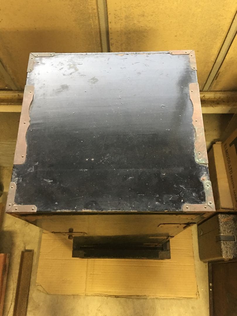 古い重箱　骨董　昭和レトロ