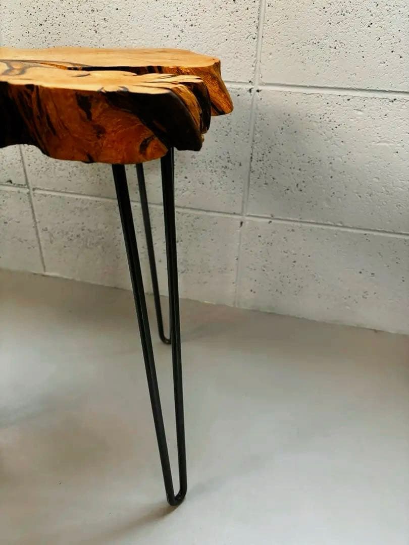 自然木サイドテーブル