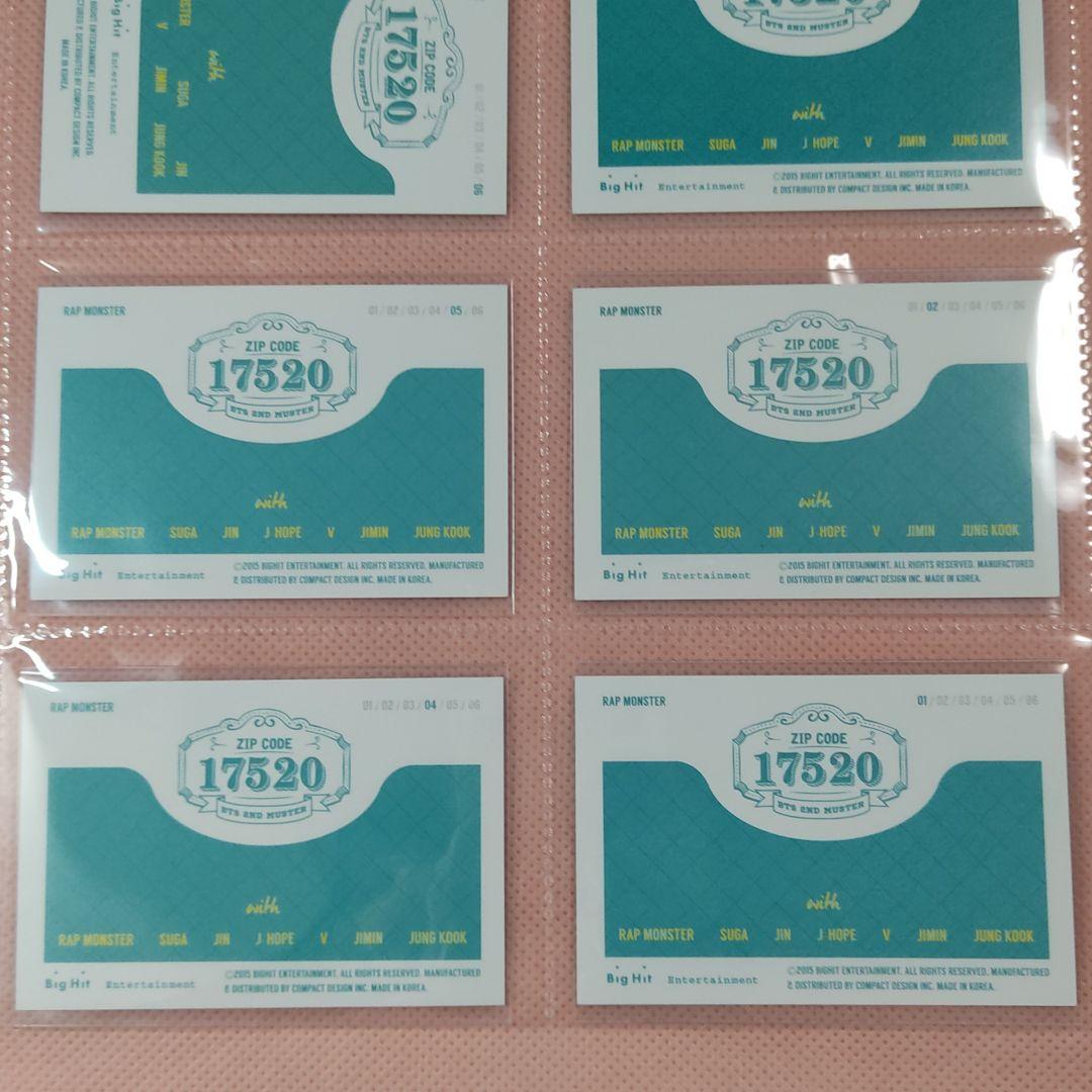 RM ナムジュン コンプ BTS 2ND MUSTER 17520 ミニフォト