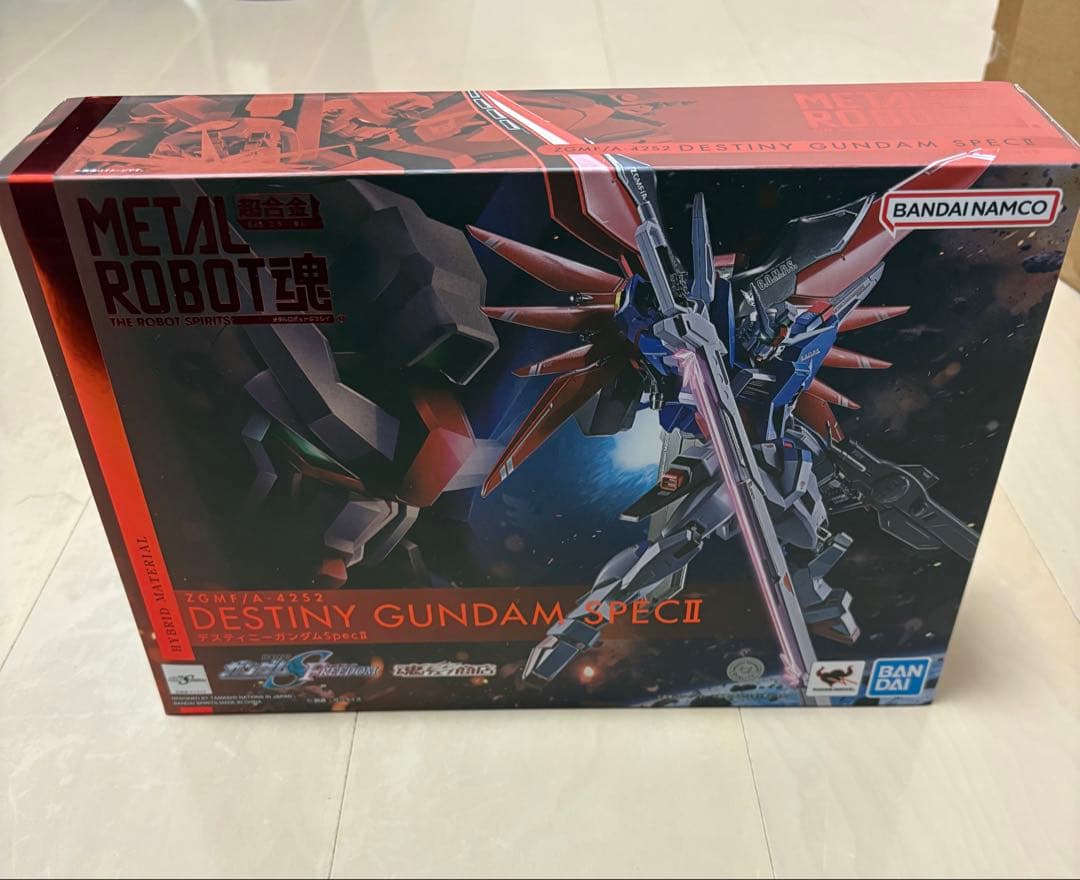 t*y様 メタルロボット魂　デスティニーガンダムspec ii 光の翼エフェクト