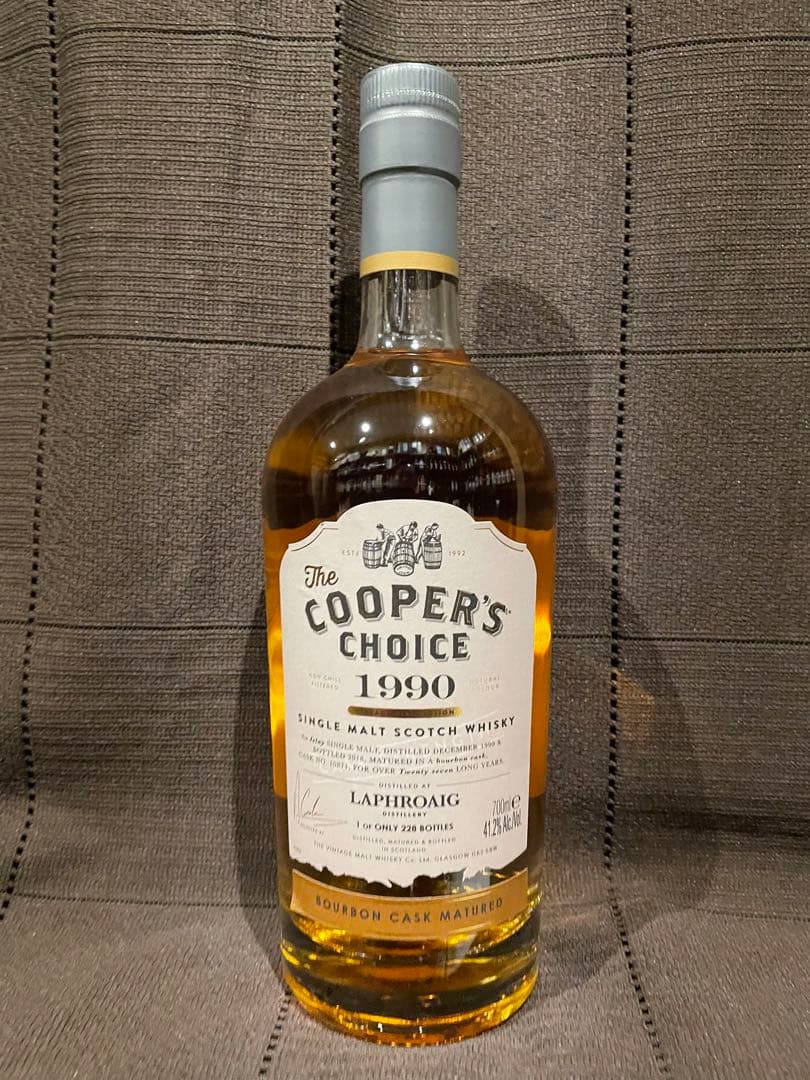 ラフロイグ 27年 1990 クーパーズチョイス　41.2%